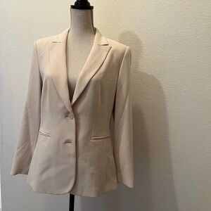 Talbots Women's Cream Blazer